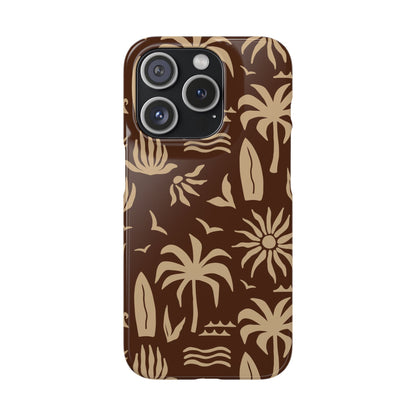 Vintage Tropical Snap Case for iPhone®