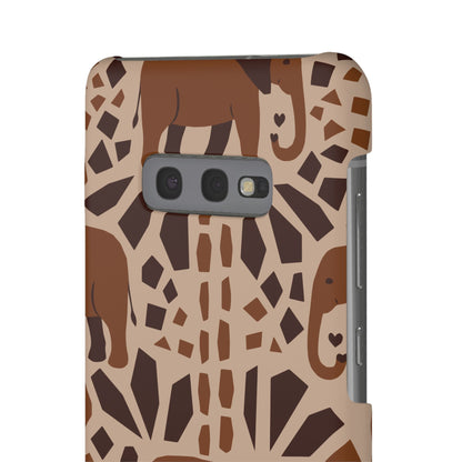 Safari Mosaic Snap Case for Samsung Phone