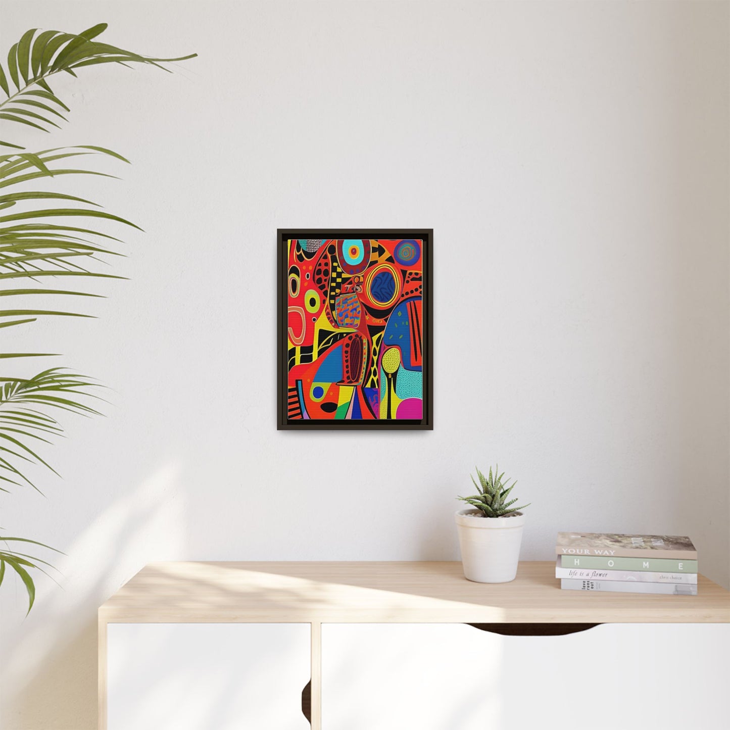 Oba Vibration Matte Canvas Wall Art