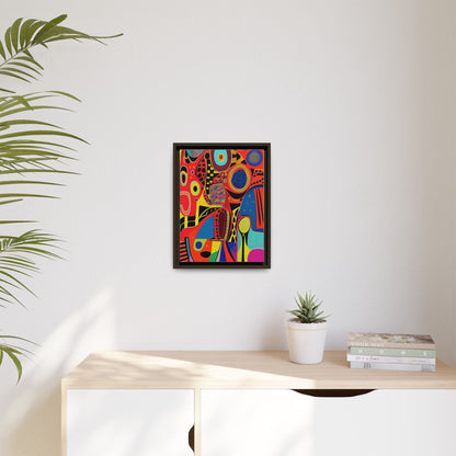 Oba Vibration Matte Canvas Wall Art