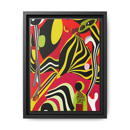 Ngoma Drift Matte Canvas Wall Art