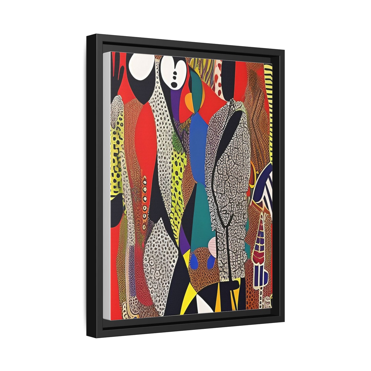 Muti Veins Matte Canvas Wall Art