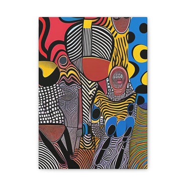 Luba Current Stretched Canvas Print