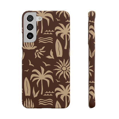 Vintage Tropical Snap Case for Samsung Phone