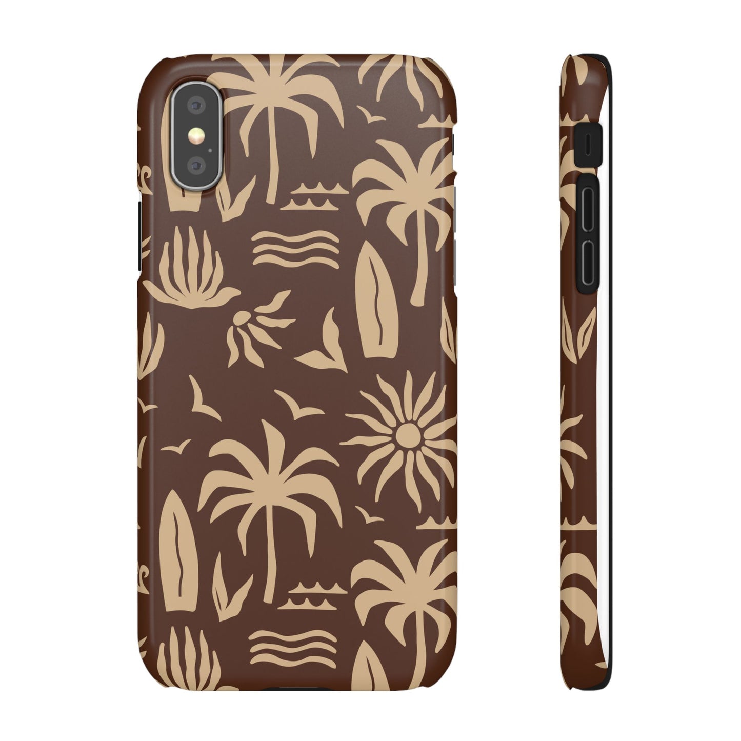 Vintage Tropical Snap Case for iPhone®