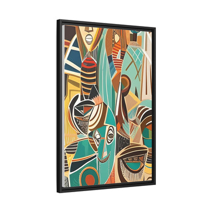 Isimi Flow Matte Canvas Wall Art