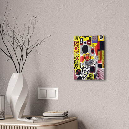Zamani Echo Stretched Canvas Wall Art