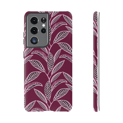 Foliage Symphony Tough Case for Samsung Phone