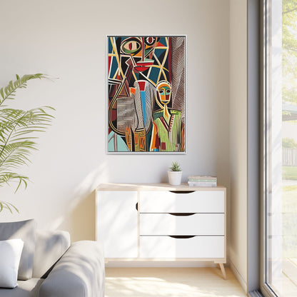 Moya Threads Matte Canvas Wall Art