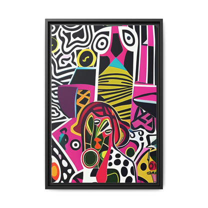 Nzingha Pulse Matte Canvas Wall Art