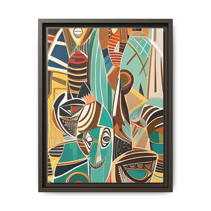 Isimi Flow Matte Canvas Wall Art