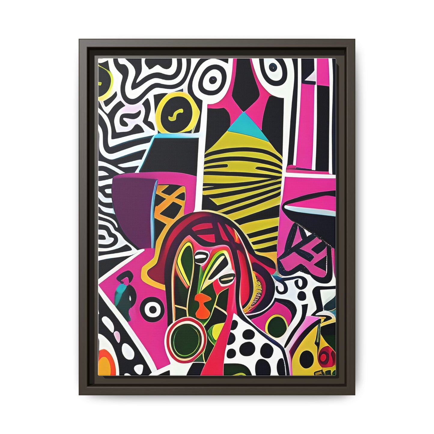 Nzingha Pulse Matte Canvas Wall Art