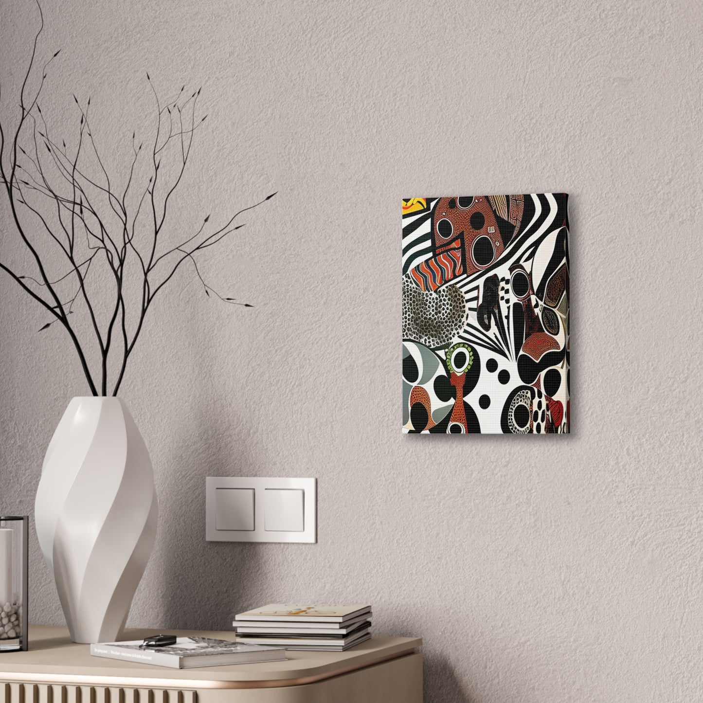 Dotou Mirage Stretched Canvas Wall Art
