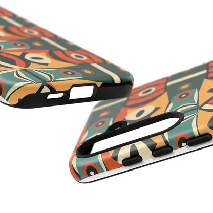 Retro Tribal Tough Case for Samsung Phone