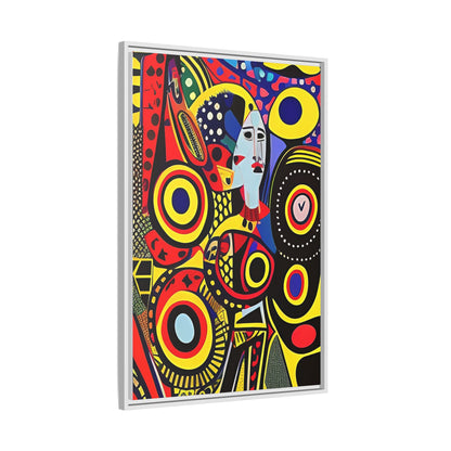 Okira Blaze Matte Canvas Wall Art