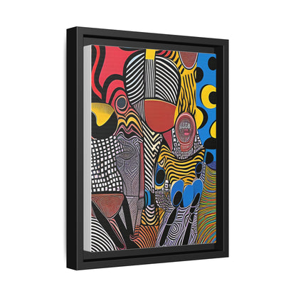 Luba Current Matte Canvas Wall Art