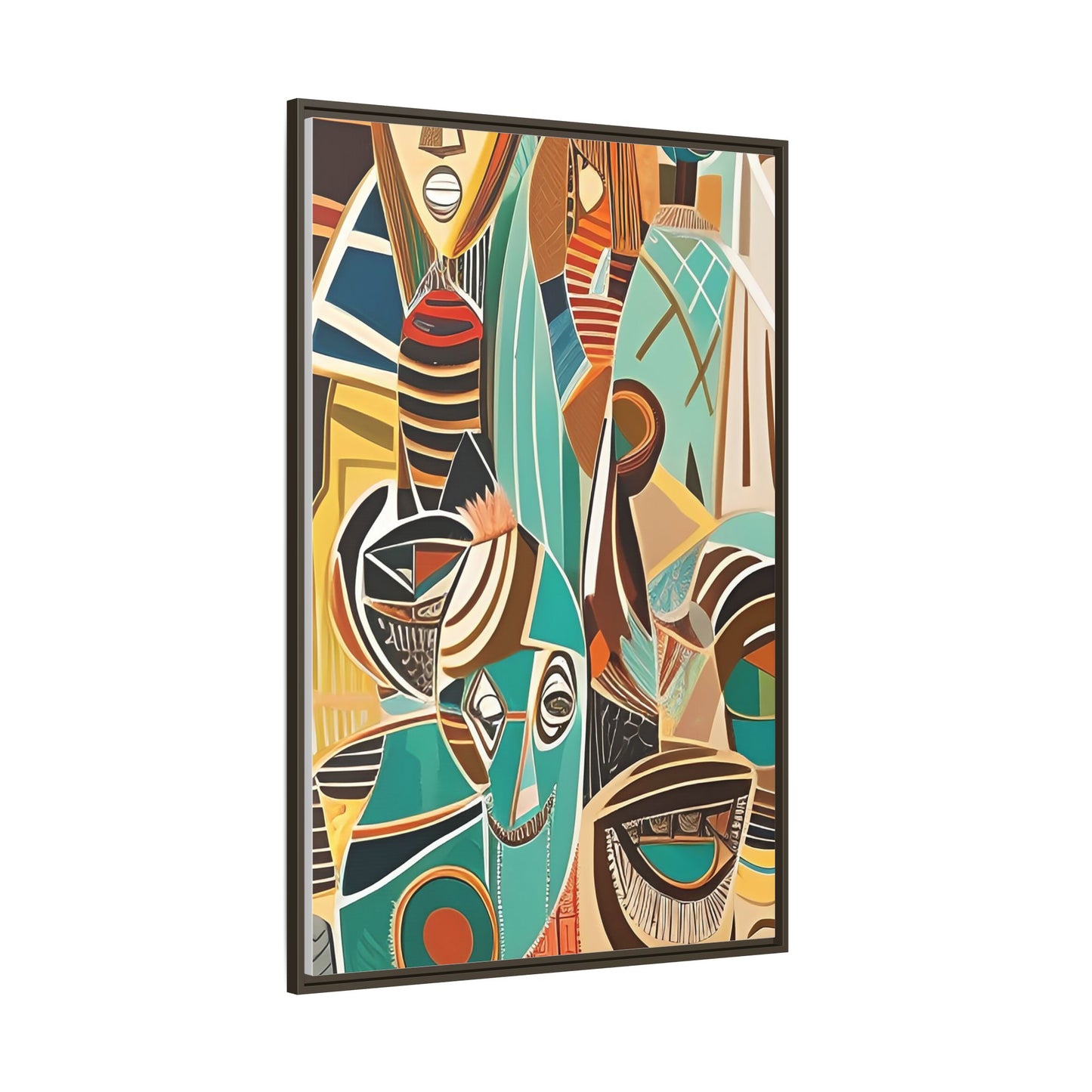 Isimi Flow Matte Canvas Wall Art