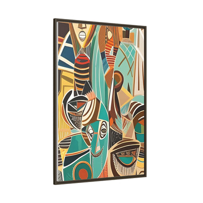 Isimi Flow Matte Canvas Wall Art