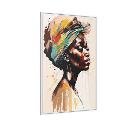 Sunwoven Matte Canvas Print