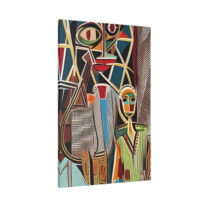 Moya Threads Stretched Canvas Wall Art